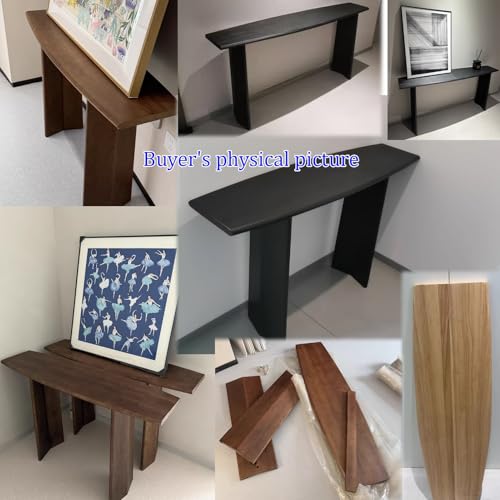 Mesa de sofá rústica para decorar el pasillo y el vestíbulo 4