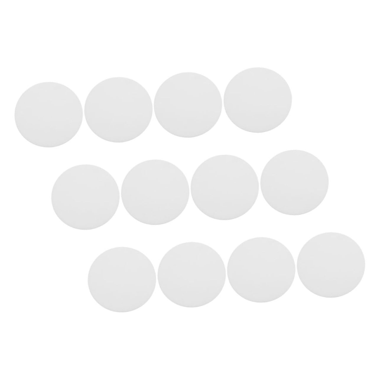 Ciieeo 12pcs Acrylic Diffusion Plate Diffuser Ceiling Shade Diffuser Fabric Lampshade Diffuser LED Chandelier Diffuser Ceiling Light Diffuser Table Lamp Diffuser White