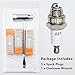 GREPSPUD 3pcs BPMR7A L7T Spark Plugs with 1pc 13 by 19 mm Chainsaw Scrench Wrench Tool BPM7A RCJ6Y RCJ7Y Sparkplugs for 2-Stroke Small Engine Husqvarna Stihl MS290 021 023 024 025 026, etc.