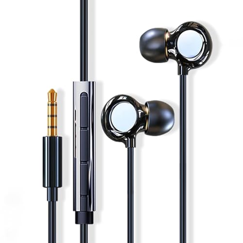 kwoifioy In Ear Kopfhörer Mit Integrierten Mikrofonen Keramiktechnologie Für Klaren Klang Bei Anrufen Und Unterhaltung. Headsets Gaming Kopfhörer