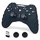 VooFun PC Controller Wireless, PS3 Controller Gamepad PC mit Hall Effekt Joystick(No Drift), Dual Vibration 2,4g Gaming Controller für Windows 11/10/8/7, PS3, Steam, Android TV, TV Box, Raspberry Pi