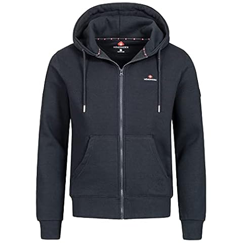 Höhenhorn Katan męska bluza z kapturem, stylowy modny hoodie, granatowy, 3XL