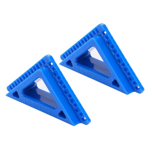 FTVOGUE 2Pcs Door and Window Casing Reveal Tools Plastic Trim Reveal Tool for Woodworking 1/4 3/16 Offset 1/8 Inch Interval