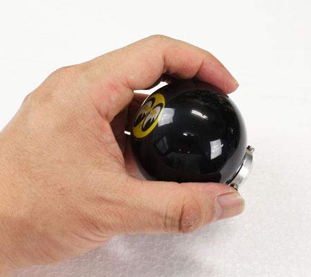 Amazon.co.jp: ムーンアイズ シフトノブ アイボール ブラックXイエロー 