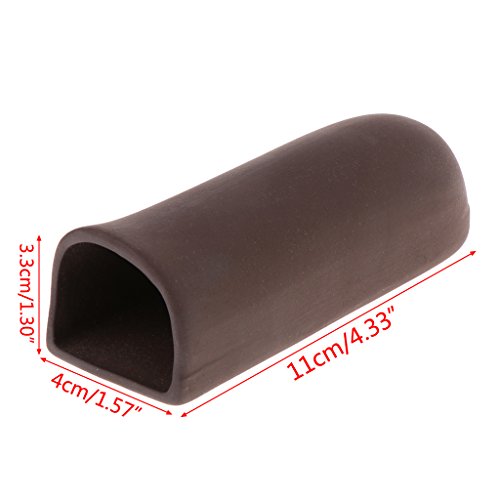 Aquarium Fish Tank Cave Shelter, Ceramic, for Shrimp Fish Spawn Live Hide Ornament Breeding, natural - Image 2
