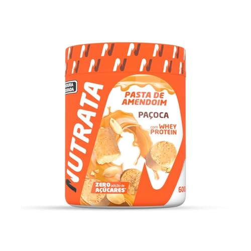 Nutrata Pasta de Amendoim Sabor Paçoca 600g