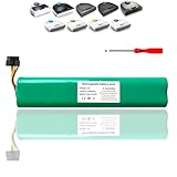 CQCQ 70E Robot Vacuum Cleaner battery for Neato Botvac D for Neato Botvac 70e, 75, 80, 85, D75, D80, D85, D7500, D8000, D8500 Vacuum Cleaners 945-0129 945-0174 (12V 4500mAh) NiMH