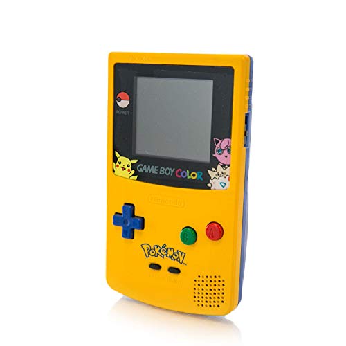 Game Boy Color - Limited Pokemon Edition - Yellow (Renewed)