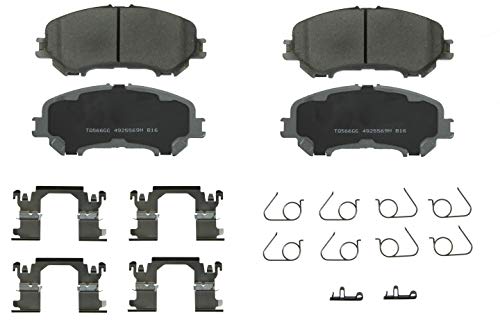 Plaquettes de frein Wagner ThermoQuiet QC1737 céramique anti-bruit pour auto