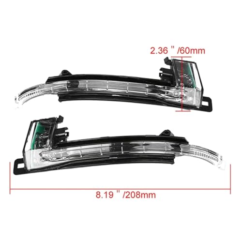 Clignotants dynamiques rétroviseurs T3 angles morts visibilité - 6