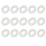 Peso: 28 g Sourcingmap – 12 mmx24mmx2 mm del aceite del motor Tapón de drenaje Crush Lavadora Juntas de aluminio Junta 15pcs