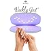 HOMEI Gel Nail Lamp with UV Reduction, Portable Light for Polish (Rechargeable), Compact Mini Design, 25 Sec LED Nail Drying for Gel Lamp NV & Cordless Use