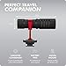 Movo VXR10 Universal Shotgun Mic for Camera - Camera Microphone for DSLR, iPhone and Android Smartphones - Compatible with Canon EOS, Nikon, and Sony Cameras - with Shock Mount, Deadcat Windscreen