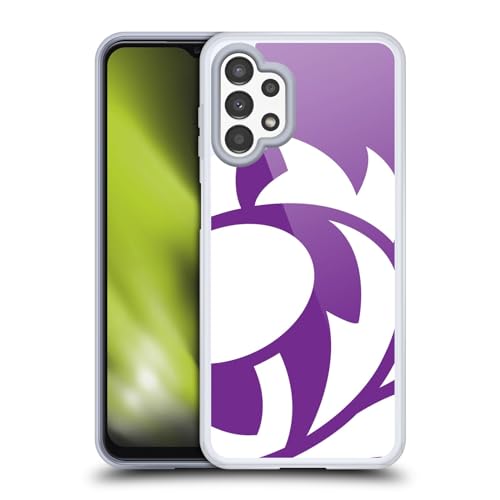 Funda gel suave Samsung Galaxy A13 Escocia Rugby cardo lila
