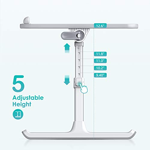 Mesa portátil ajustable para laptop gris miniatura 3