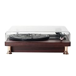 WYRMB Vinyl Record Player Wireless Turntable with Built-in Speakers and USB Support 3-Speed Bluetooth Wireless Playback Headphone for Entertainment and Home Decoration - Les Beatles, Paul McCartney, John Lennon, RIngo Starr, George Harrison WYRMB Vinyl Record Player Wireless Turntable with Built-in Speakers and USB Support 3-Speed Bluetooth Wireless Playback Headphone for Entertainment and Home Decoration – Image 3