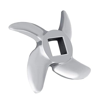 Stainless Steel Meat Grinder Blade Mincer Knife Replacement Accessories, Perfectly Fit for Your Grinder/Mincer - 12/22/32#(12#)