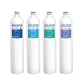APEC Water Systems FILTER-MAXTWIST 75 GPD Complete Replacement Filter Set for Twist Lock Reverse Osmosis Systems (Stages 1-4)