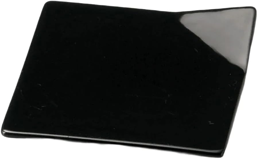 Black Folding Plate | Shokado [4.3 x 4.3 x 0.7 inches (11 x 11 x 1.8 cm)