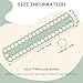 COHEALI 5Pcs Embroidery Floss Organizer Plastic Thread Holder 37 Hole Cross Stitch Board Sewing Accessories for Craft DIY Storage