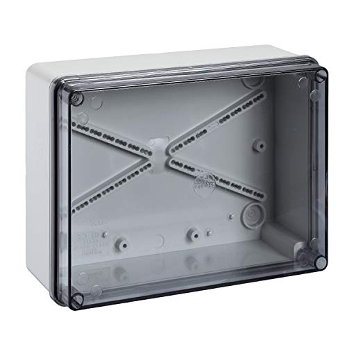 Schneider Elec Pue – Srp 18 10 – Scatola Derivazione 193 X 144 X 79 Coperchio Trasparente