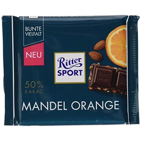 RITTER SPORT Mandel Orange, 100 g Cover