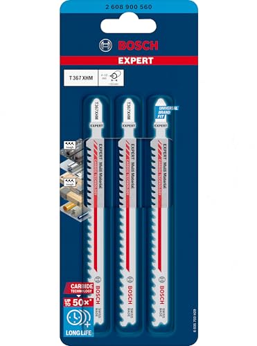 Lames de scie sauteuse Multi Material Bosch Expert T 367 XHM - 3