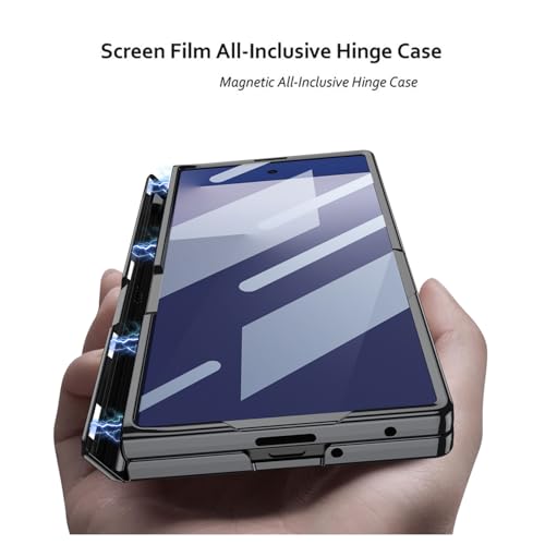 Coque rigide Samsung Galaxy Z Fold 7 finition premium dorée
