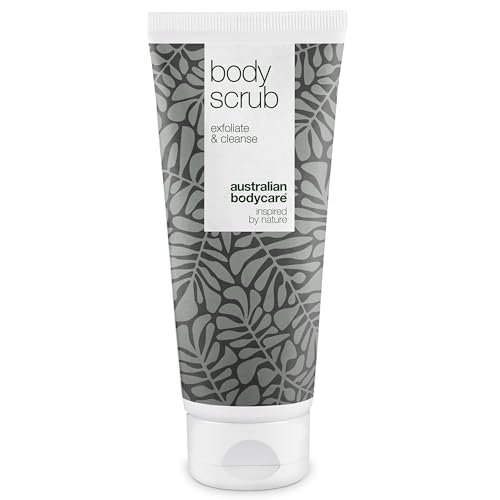 Australian Bodycare Body Scrub 200 ml | Esfoliante con Tea Tree Oil australiano | Per tutti i tipi di pelle | Per duroni | Per brufoli su schiena e corpo | Adatto a uomini e donne