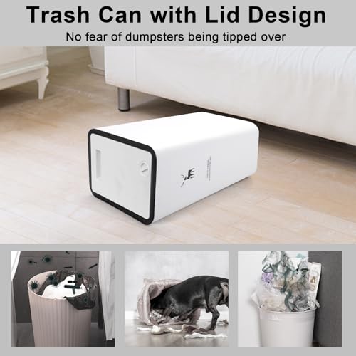 Image of XPIY Trash Can with Lid, 3 Pack 4 Gallons /15 Liters Garbage Can