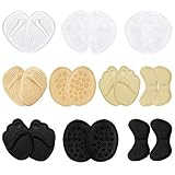 CANTIDAD - Total 10 pares plantillas del calzado para muje{4 pares con adhesivo (2 pares talón）y 6 pares no se incluyen adhesivo}