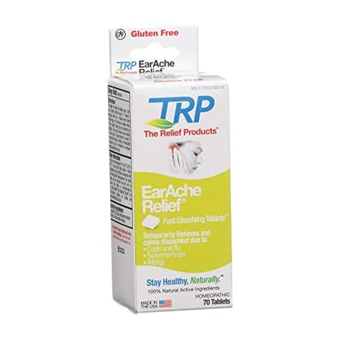 The Relief Products Earache Relief Tablets, 70 Count Cover