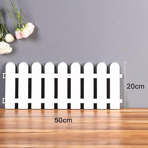 Decoración de bordes con cercas de partición protectoras para huertos y patios 6
