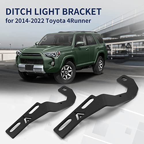 Lasfit 3" Led Pod Ditch Light Flood Beam Kit For 2014-2022 4Runner #TOP4