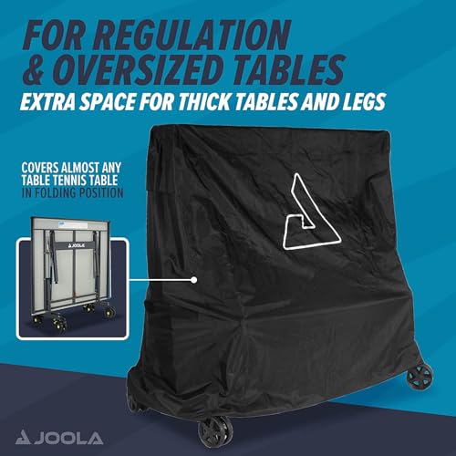 Housse de table de ping-pong JOOLA imperméable pour bâche de protection pliable - 4