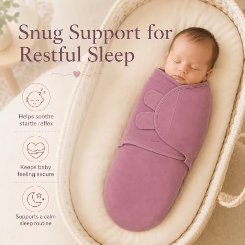 Image of Swaddle Blanket Wrap, 3-Pack Organic Newborn Swaddle Sack, Swaddles 0-3 Months, Swaddles for Newborns, Sleep Sack, Swaddle Blanket Wrap