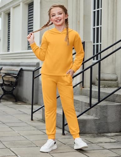 Image of Arshiner Girl's 2 Piece Rayon Print Pullover Kaftan Sweatpants Set