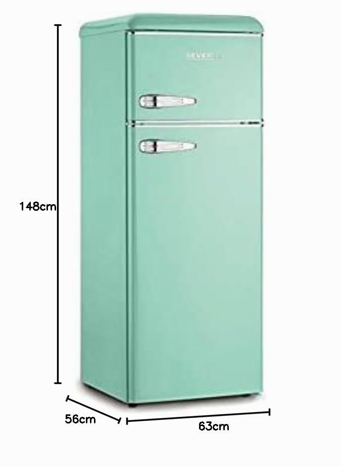 Severin KS 9909 frigorifero con congelatore Libera installazione, Turchese 209 L