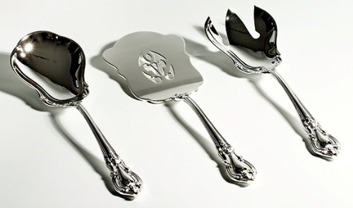 Silverplated 3 piece Serving Set - Studio Silversmith