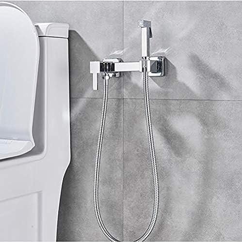 Rociador de mano para baño con grifo de bidé de chorro preciso y regulable