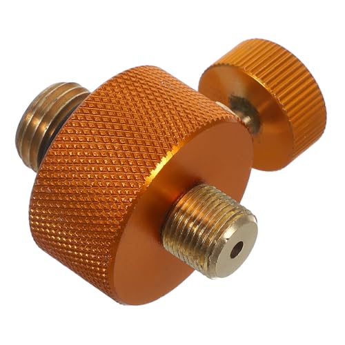 UPKOCH Outdoor Gas Tank Converter Adapter for Camping Stove Quick Middle Eastern Gas Cylinders Lightweight Compact Design for Easy Portability for Outdoor Cooking