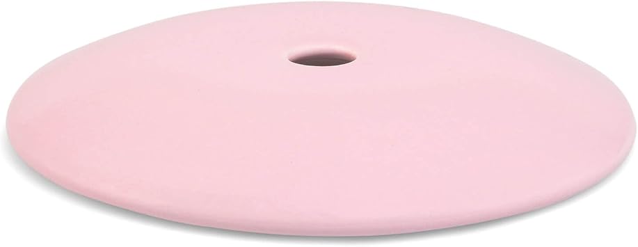 Tea Forte Café Cup with Lid, Rose Pink, 8 oz