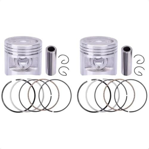 Kit segments piston moto 53mm contre perte puissance CA250 - 3