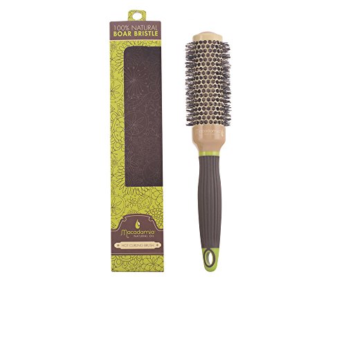 Macadamia Oil 100% Boar Hot Curling Brush