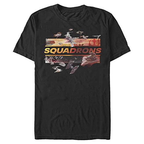 Star Wars Navires D'escadron T-Shirt Geek Idéal pour les Conventions