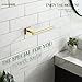 KOKOSIRI Bathroom Towel Bar Gold Hand Towel Holders Wall Mount Screw in Toilet Kitchen Rail Stainless Steel Bath Accessories, B3008BG