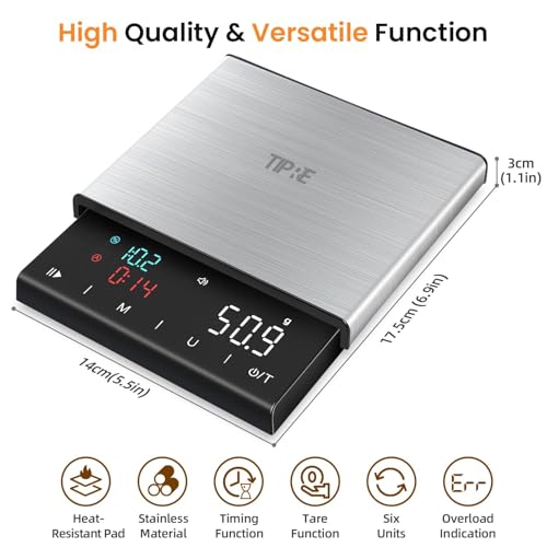 TIPRE Coffee Scale with Timer