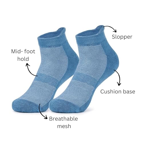 Image of SuperGeneriX Bamboo Socks for Men, Odor-Free & Soft Bamboo Socks, Cushioned & Breathable Socks, Durable Bamboo Socks