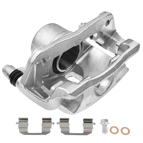Image of Detroit Axle - Front Brake Calipers for Honda Accord Civic Fit CR-Z Acura ILX, Brake Calipers with Bracket Replacement Disc Brake Calipers Assembly