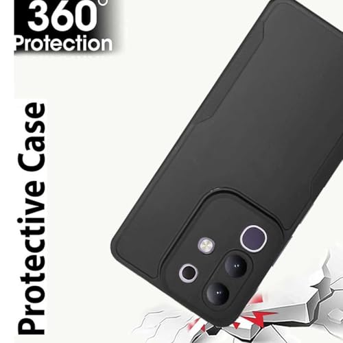 Image of Soft Back Cover Compatible with Vivo T4x 5G / iQOO Z10x 5G - Silicone Black